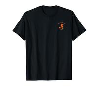 Little Logo Front Made in the USA Over Flag on Back T-Shirt