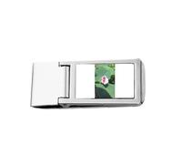 Little Lotus Summer Sunshine Slim Money Clip Stainless Holder Pocket Wallet