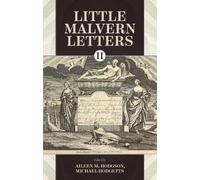 Little Malvern Letters II (Catholic Record Society: Records Series)