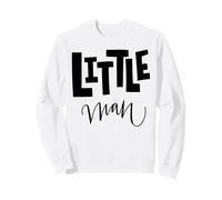 Little Man Baby Boy Milestone Keepsake Theme Sweatshirt