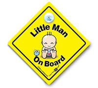 Little Man On Board Car Sign, Baby On Board Sign