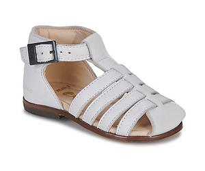 Little Mary Flat sandals JULES in White 7.5 toddler