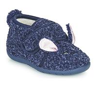 Little Mary Flip flops LAPINVELCRO in Blue 4 toddler