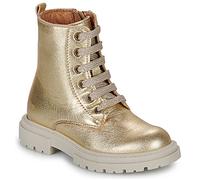 Little Mary Low Ankle Boots MINA in Gold 2.5