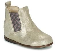 Little Mary Mid Boots ARON in Silver 4.5 toddler