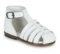 Little Mary Sandals JULES in White 4 toddler