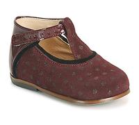 Little Mary Shoes (High-top Trainers) BETHANY in Bordeaux 5.5 toddler