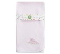Little Me Baby 100% Cotton Receiving Blanket, Bunnies, One Size