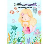 little mermaid coloring book