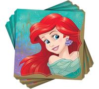 LITTLE MERMAID Disney Princess Ariel Large Once Upon A Time Lunch Napkins (16)
