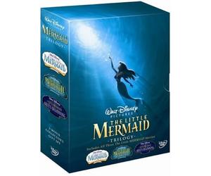 Little Mermaid Trilogy Dvd Box Set Walt Disney Return To Sea Ariel'S Beginning