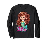 Little Mermaids with the Name Mia Long Sleeve T-Shirt