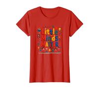 Little Minds Matter - Daycare Teachers Appreciation Gift T-Shirt, Women, Red, S