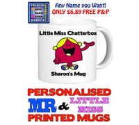 Little Miss Chatterbox Personalised Mug Cup