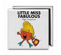Little Miss Fabulous Magnet - 2x2 Inch Glossy Rectangular Fridge Magnet | Official Mr Men Gift | Proudly Made in the UK | Fun Home or Office Accessory with Branded Packaging