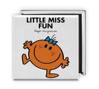 Little Miss Fun Magnet - 2x2 Inch Glossy Rectangular Fridge Magnet | Official Mr Men Gift | Proudly Made in the UK | Fun Home or Office Accessory with Branded Packaging