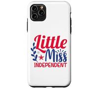Little Miss Independent Cute 4th of July Patriotic Case for iPhone 11 Pro Max