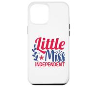 Little Miss Independent Cute 4th of July Patriotic Case for iPhone 12 Pro Max