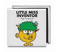 Little Miss Inventor Magnet - 2x2 Inch Glossy Rectangular Fridge Magnet | Official Mr Men Gift | Proudly Made in the UK | Fun Home or Office Accessory with Branded Packaging
