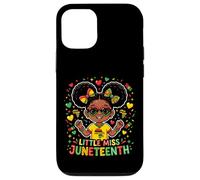 Little Miss Juneteenth Black African Freedom Day Princess Case for iPhone 12/12 Pro