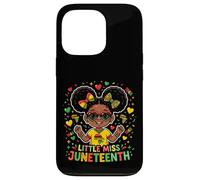 Little Miss Juneteenth Black African Freedom Day Princess Case for iPhone 13 Pro