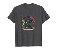 Little Miss Kindergarten K-Day Fun School Gift T-Shirt, Men, Dark Heather Grey, 3XL