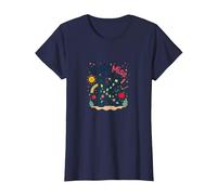 Little Miss Kindergarten K-Day Fun School Gift T-Shirt, Women, Navy, XXL