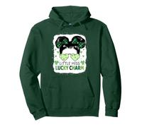 Little Miss Lucky Charm Funny Girls St. Patricks Day Pullover Hoodie