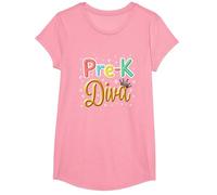 Little Miss Pre-K Diva | Preschool Princess T-Shirt, Girls, Pink, XS
