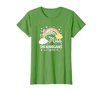 Little miss shenanigans for girls and women St Patricks day T-Shirt