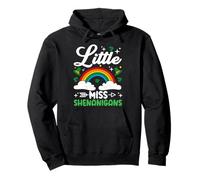 Little Miss Shenanigans Funny St Patricks Day for Women Pullover Hoodie