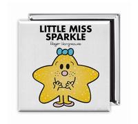 Little Miss Sparkle Magnet - 2x2 Inch Glossy Rectangular Fridge Magnet | Official Mr Men Gift | Proudly Made in the UK | Fun Home or Office Accessory with Branded Packaging