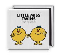 Little Miss Twins Magnet - 2x2 Inch Glossy Rectangular Fridge Magnet | Official Mr Men Gift | Proudly Made in the UK | Fun Home or Office Accessory with Branded Packaging