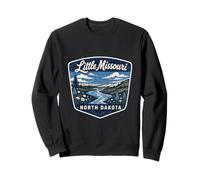 Little Missouri North Dakota River Landscape Nature Outdoors Sweatshirt