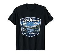 Little Missouri North Dakota River Landscape Nature Outdoors T-Shirt