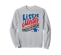 Little Mister Independent - 4th Of July Independence Day Sweatshirt
