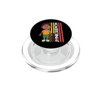 Little Mister Juneteenth Prince Black Boy Melanin Son Bruh PopSockets PopGrip for MagSafe