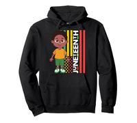 Little Mister Juneteenth Prince Black Boy Melanin Son Bruh Pullover Hoodie