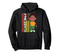 Little Mister Juneteenth Prince Black Boy Melanin Son Bruh Pullover Hoodie