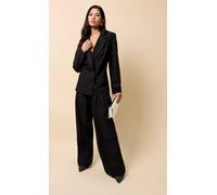 Little Mistress Black Trousers Black 18