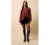 Little Mistress Black Velvet Button Detail Shorts Black