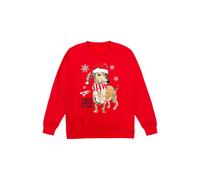 Little Mistress Dashund Through The Snow Jumper In Red Red XL