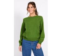 Little Mistress Green Knitted Jumper Green M