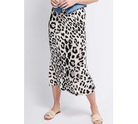 Little Mistress Leopard Print Midi Skirt by Vogue Williams Leopard