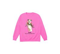 Little Mistress May Nap Through Christmas Dinner Jumper In Bright Pink Bright Pink XL
