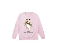 Little Mistress May Nap Through Christmas Dinner Jumper In Pink Pink XL