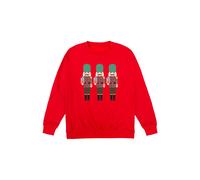 Little Mistress Nutcracker Jumper In Red Red M