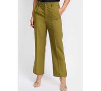Little Mistress Olive Green Trousers by Vogue Williams Olive