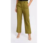 Little Mistress Olive Green Trousers Olive 14