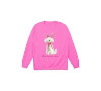 Little Mistress Too Glam Jumper In Bright Pink Bright Pink M